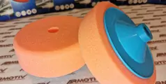 Orange Polishing Sponge 50mm Center Hole (Applicator)
