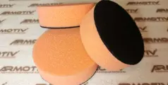 Turuncu Polisaj Süngeri 25mm (Çap 80mm)