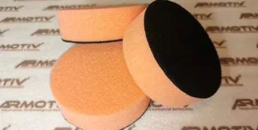 Turuncu Polisaj Süngeri 25mm (Çap 80mm)