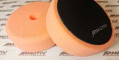 Turuncu Polisaj Süngeri 50mm Merkez Delikli